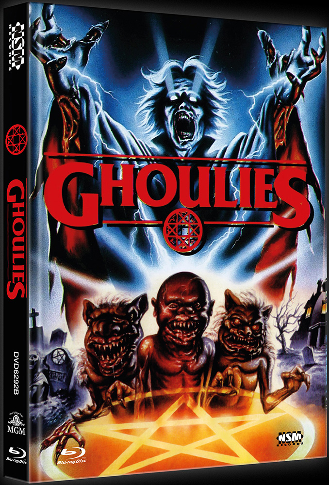 Ghoulies 1 (Blu-Ray+DVD) - Cover B - Mediabook - Limited 222 Edition - Uncut Ghoulies 1 (Blu-Ray+DVD) - Cover B - Mediabook - Limited 222 Edition - Uncut