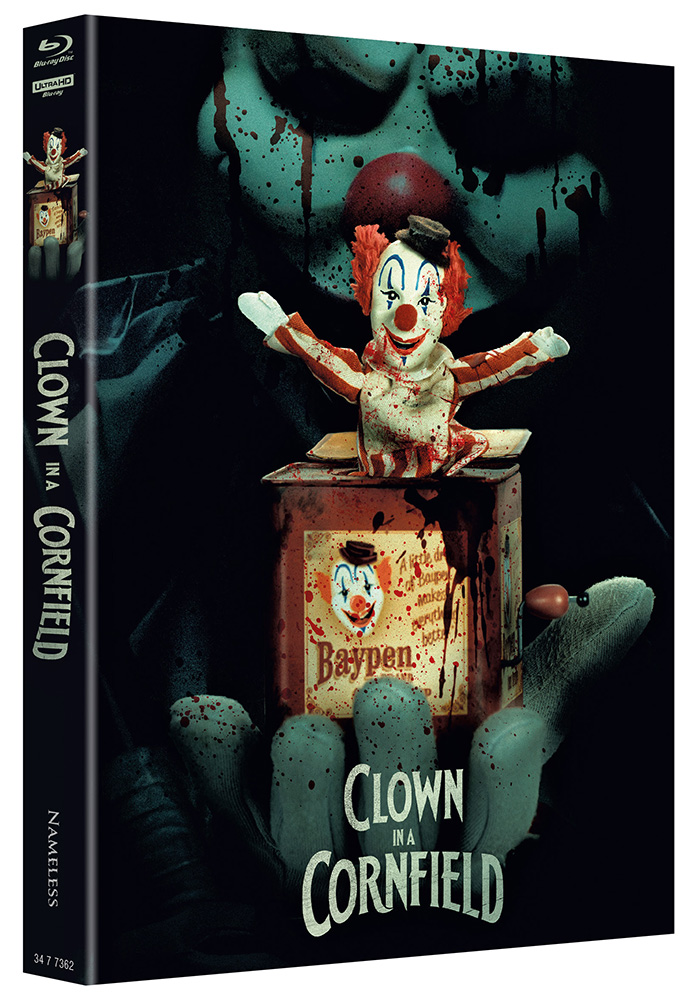Clown In A Cornfield (4K UHD+Blu-Ray) - Cover A - Mediabook - Limited 444 Edition