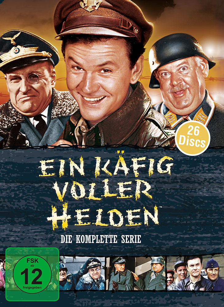 Ein Käfig voller Helden (Stacheldraht und Fersengeld) - Die komplette Serie (26DVD)
