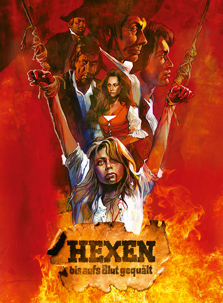 Hexen bis aufs Blut gequält (4K UHD+3Blu-Rays) - Cover B - Mediabook - Limited 666 Edition