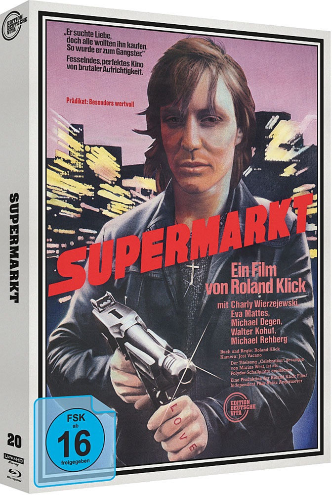 Supermarkt (4K UHD+Blu-Ray) - Cover A - Edition Deutsche Vita # 20 - Digipak - Limited 1000 Edition Supermarkt (4K UHD+Blu-Ray) - Cover A - Edition Deutsche Vita # 20 - Digipak - Limited 1000 Edition