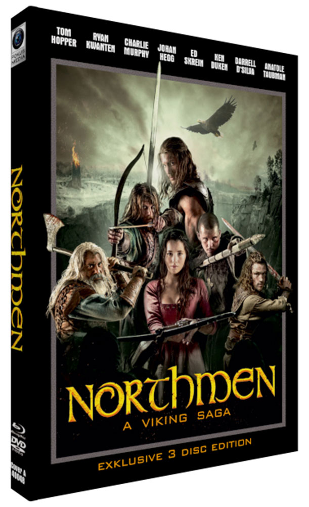 Northmen - A Viking Saga - Cover A - Mediabook (2Blu-Ray+DVD) - Limited 222 Edition