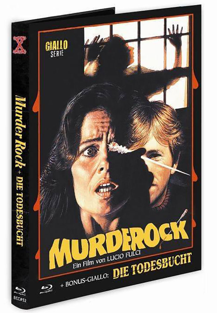 Murder Rock (Blu-Ray) (2Discs) - Cover E - Mediabook - inkl. Bonusfilm: Die Todesbucht - Limited 333 Edition