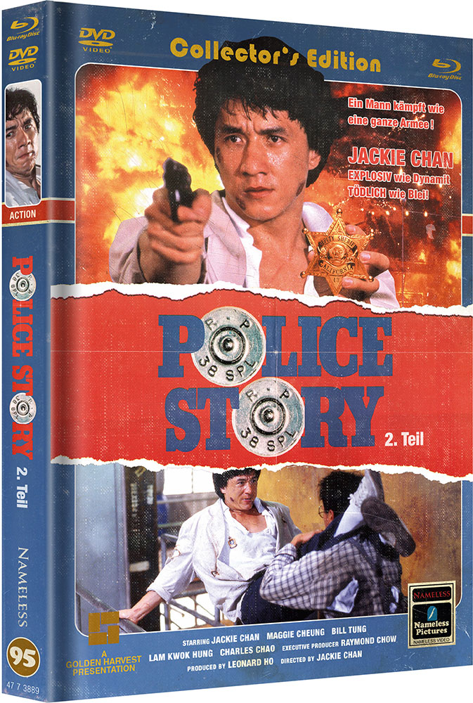 Police Story 2 - Cover A - Mediabook (Blu-Ray+DVD) - Limited 333 Edition Police Story 2 - Cover A - Mediabook (Blu-Ray+DVD) - Limited 333 Edition