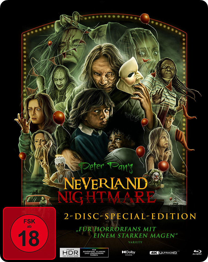Peter Pan's Neverland Nightmare (4K UHD+Blu-Ray) - Steelbook - Limited Edition