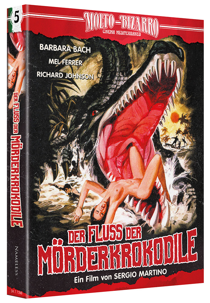 Der Fluss der Mörderkrokodile (4K UHD+Blu-Ray) - Cover A - Mediabook - Limited 333 Edition
