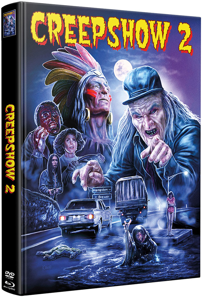 Creepshow 2 (Blu-Ray+DVD) - Mediabook (Wattiert) - Limited 500 Edition Creepshow 2 (Blu-Ray+DVD) - Mediabook (Wattiert) - Limited 500 Edition