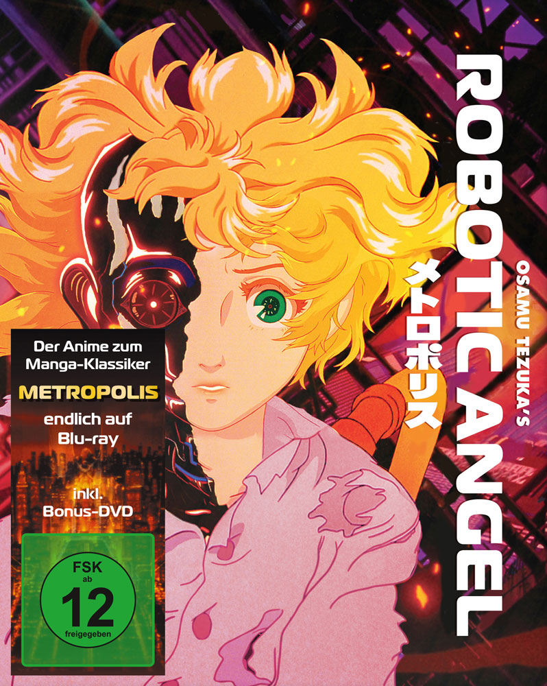 Robotic Angel (Blu-ray+DVD) (3Discs) - Cover B - Mediabook - Limited Edition