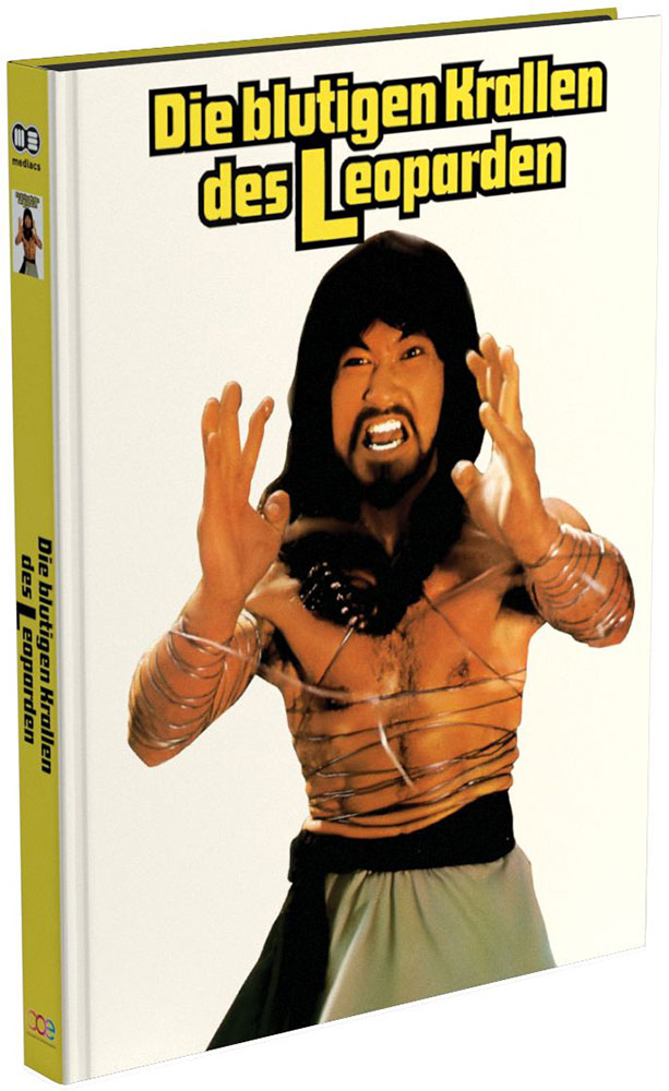 Die blutigen Krallen des Leoparden - Cover B - Mediabook (Blu-Ray+DVD) - Limited 333 Edition - Uncut