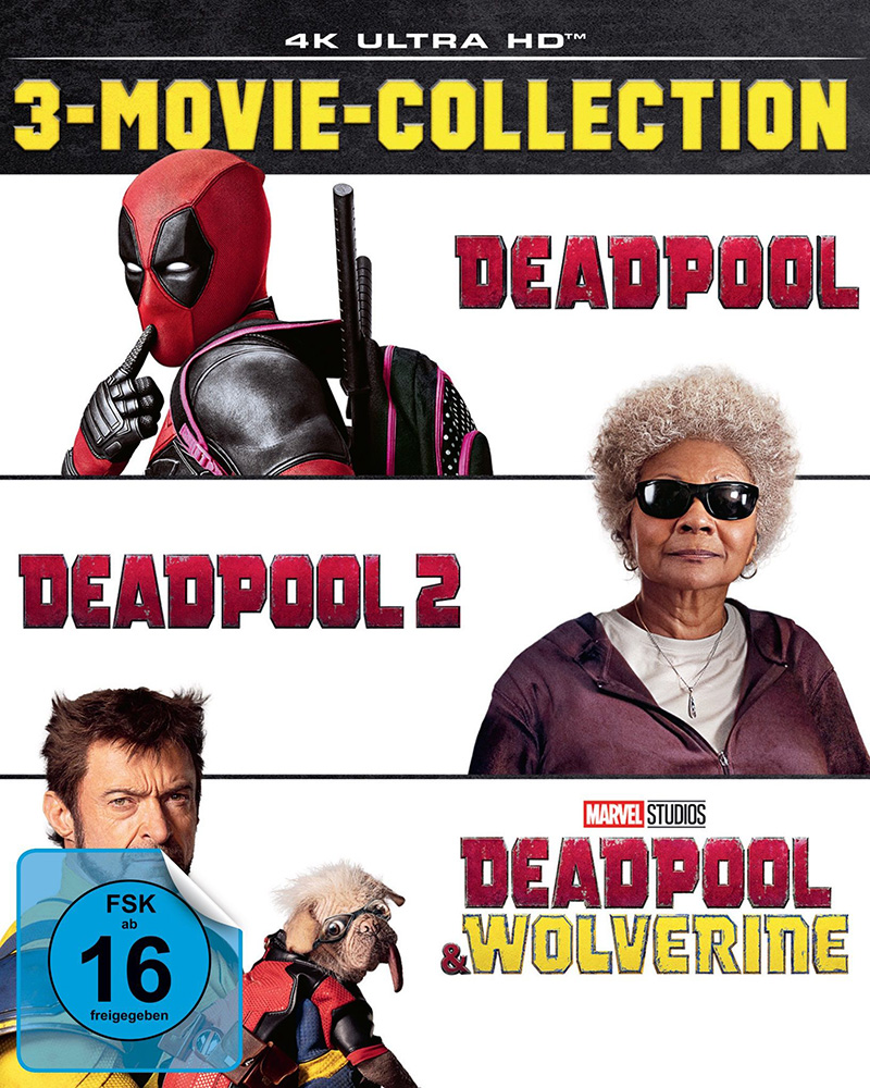 Deadpool - 3-Movie Collection (4K UHD) (3Discs) Deadpool - 3-Movie Collection (4K UHD) (3Discs)