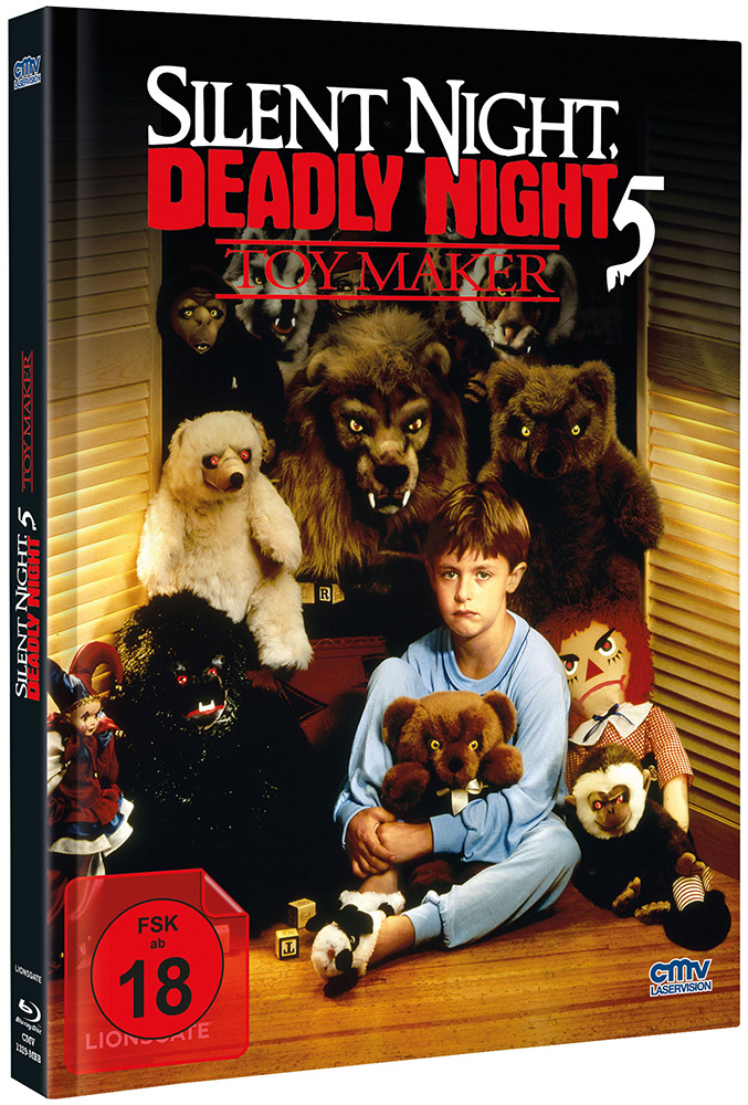 Toys - Tödliches Spielzeug (Silent Night, Deadly Night 5) - Cover B - Mediabook (Blu-Ray+DVD) - Limited 333 Edition Toys - Tödliches Spielzeug (Silent Night, Deadly Night 5) - Cover B - Mediabook (Blu-Ray+DVD) - Limited 333 Edition