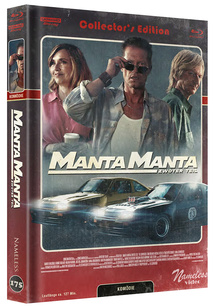 Manta Manta - Zwoter Teil (4K UHD+Blu-Ray) - Cover C - Mediabook - Limited 222 Edition