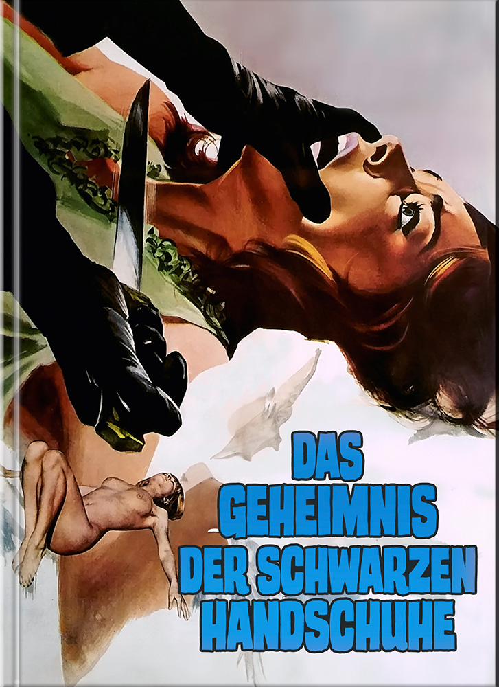 Das Geheimnis der schwarzen Handschuhe (4K UHD+BD+CD) - Cover B - Mediabook - Limited 333 Edition - Uncut - inkl. 372 Seiten tenebrarum Booklet