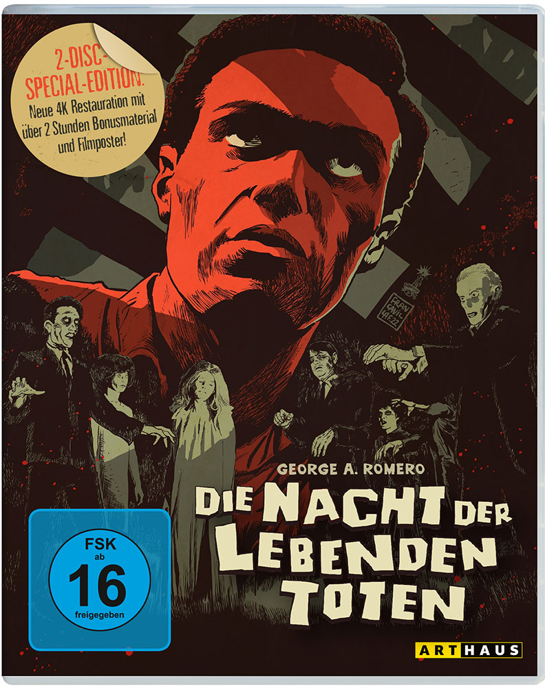 Die Nacht der lebenden Toten (Night of the living Dead) (Blu-Ray) (2Discs) - 4K Remastered