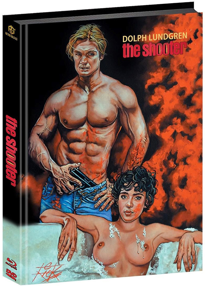 The Shooter - Cover A - Mediabook (Wattiert) (Blu-Ray+DVD) - Limited 250 Edition