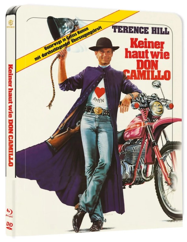 Keiner haut wie Don Camillo (Blu-Ray) (2Discs) - Cover A - Steel Premium Book - Limited 222 Edition