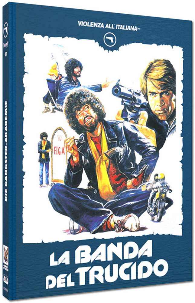 Die Gangster-Akademie - Cover B - Mediabook (Blu-Ray+DVD) - Limited 150 Edition Die Gangster-Akademie - Cover B - Mediabook (Blu-Ray+DVD) - Limited 150 Edition