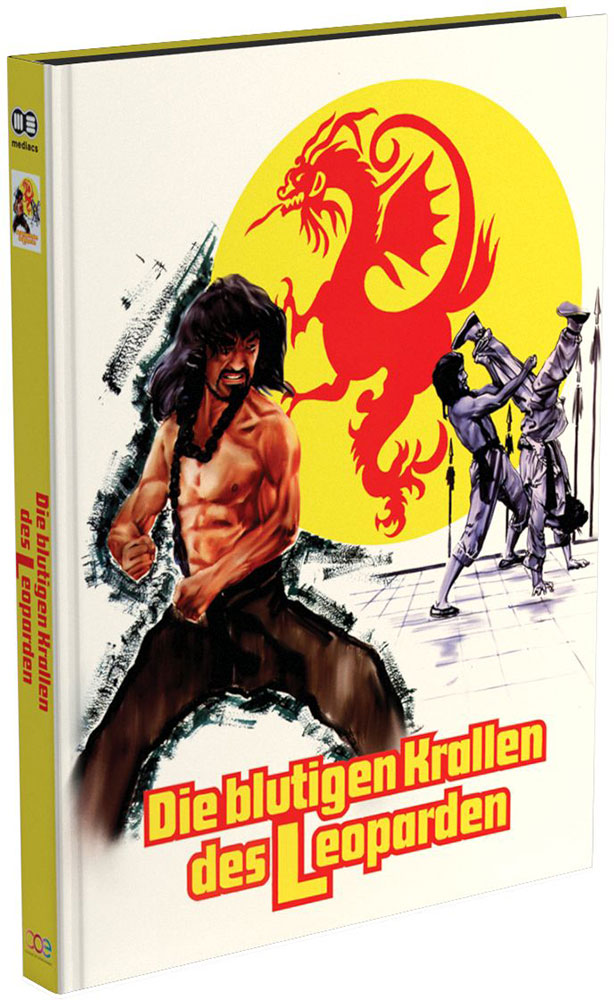 Die blutigen Krallen des Leoparden - Cover A - Mediabook (Blu-Ray+DVD) - Limited 333 Edition - Uncut
