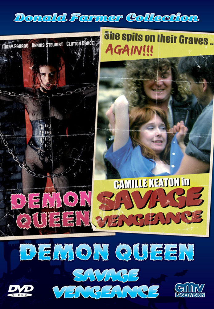 Donald Farmer Collection (OmU) (555, Demon Queen & Savage Vengeance) - Cover B kleine Hartbox Uncut