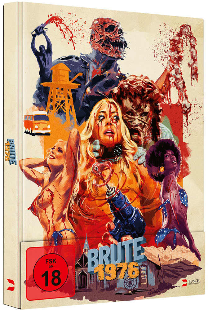 Brute 1976 (Blu-Ray+DVD) - Cover B - Mediabook - Limited Edition