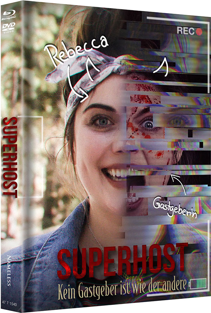 Superhost - Cover C - Mediabook (Blu-Ray+DVD) - Limited 333 Edition