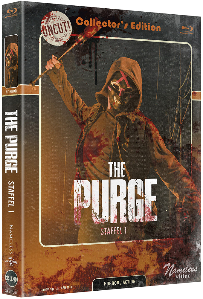 The Purge - Die Säuberung - Staffel 2 (Blu-Ray) (2Discs) - Cover C - Mediabook - Limited 333 Edition