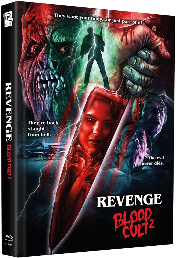 Blood Cult 2 - Revenge (Blu-Ray+DVD) - Cover F - Mediabook - Limited 66 Edition