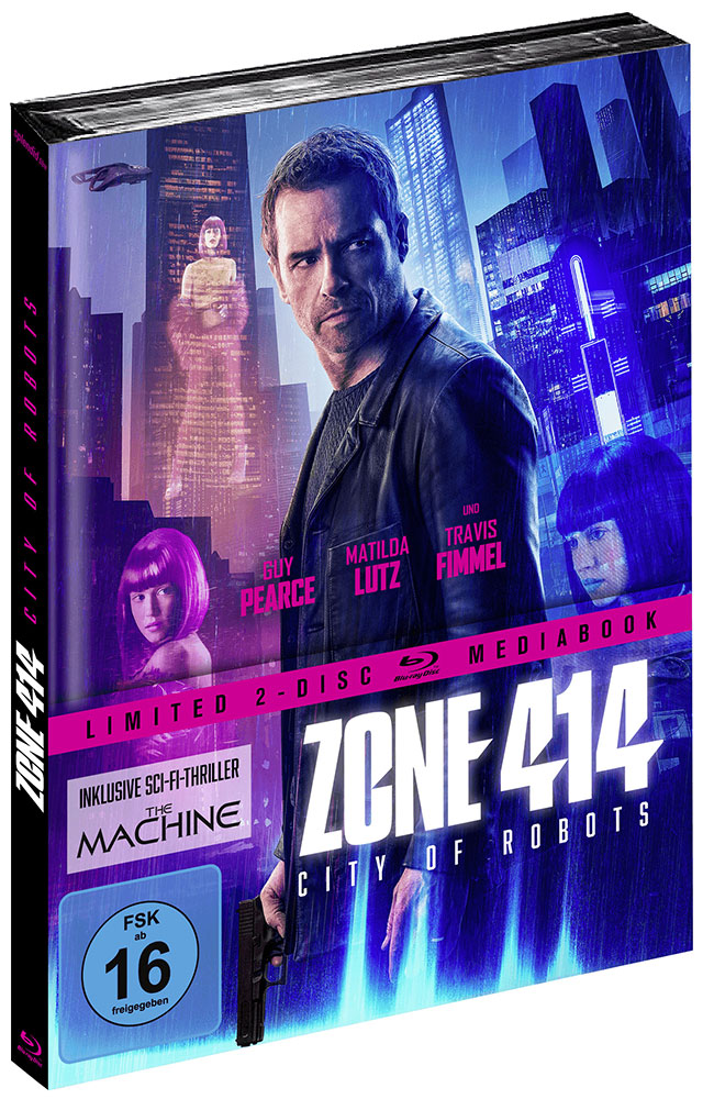 Zone 414 - City Of Robots (Blu-Ray) (2Discs) - Limited Mediabook Edition Zone 414 - City Of Robots (Blu-Ray) (2Discs) - Limited Mediabook Edition