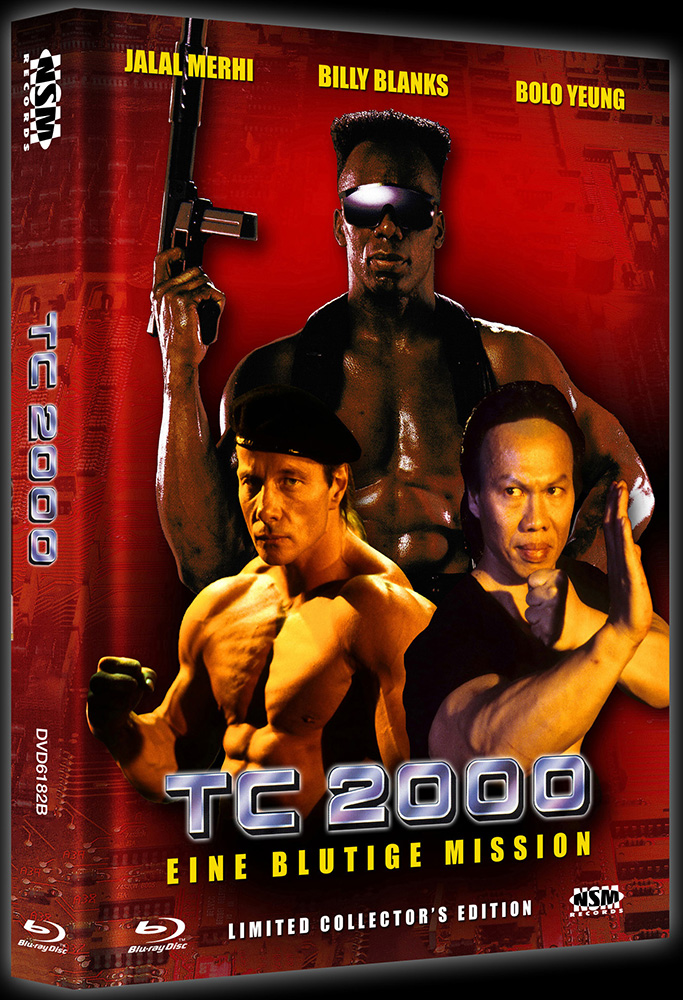 TC 2000 (Blu-Ray+DVD) - Cover B - Mediabook - Uncut - Limited 333 Edition TC 2000 (Blu-Ray+DVD) - Cover B - Mediabook - Uncut - Limited 333 Edition