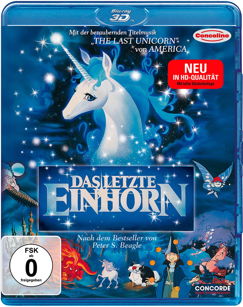 Das letzte Einhorn (Blu-Ray 3D)