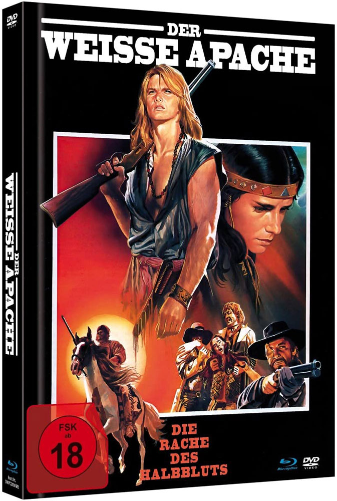 Der weiße Apache - Die Rache des Halbbluts (Blu-Ray+DVD) - Mediabook - Limited Edition Der weiße Apache - Die Rache des Halbbluts (Blu-Ray+DVD) - Mediabook - Limited Edition