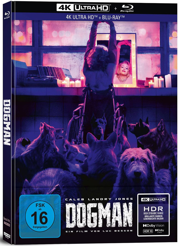 DogMan - Cover B - Mediabook (4K UHD+Blu-Ray) - Limited Edition DogMan - Cover B - Mediabook (4K UHD+Blu-Ray) - Limited Edition