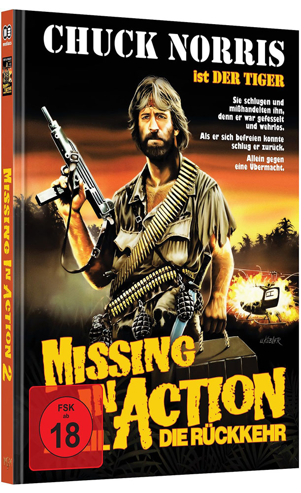 Missing in Action 2 - Die Rückkehr - Cover A - Mediabook (Blu-Ray+DVD) - Limited Edition