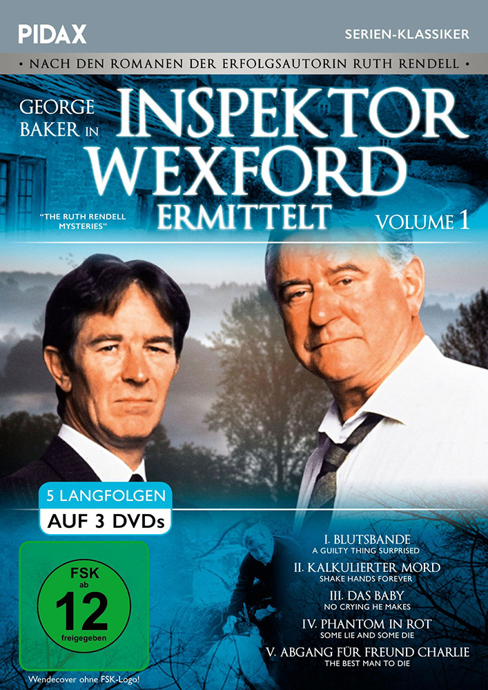 Inspektor Wexford ermittelt - Volume 1 (3DVD) Inspektor Wexford ermittelt - Volume 1 (3DVD)