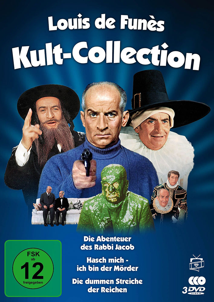 Louis de Funes - Kult-Collection (3DVD)