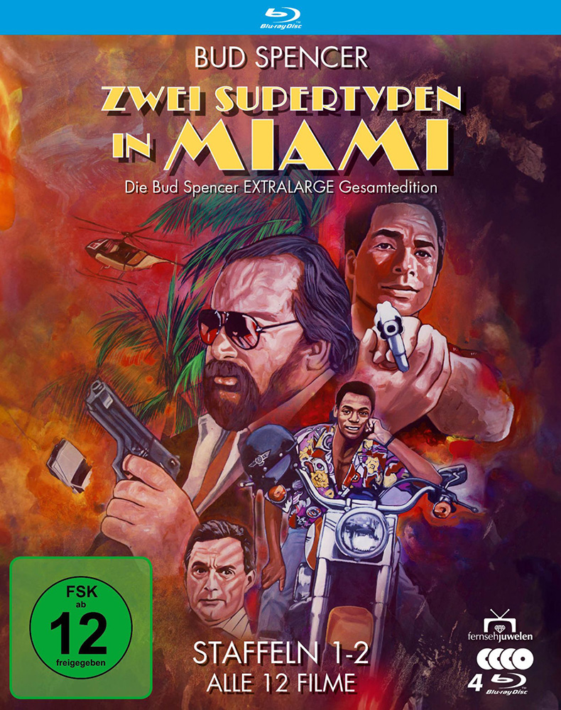 Zwei Supertypen in Miami - Gesamtedition (Blu-Ray) (4Discs)