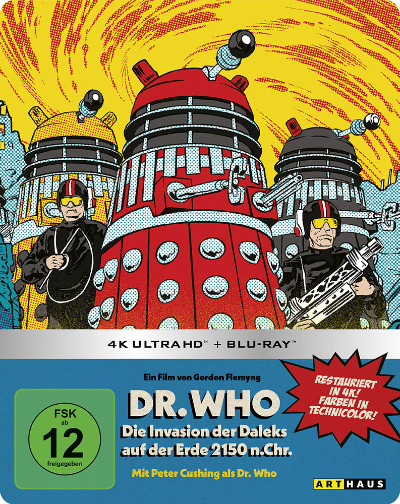 Dr. Who: Die Invasion der Daleks auf der Erde 2150 n. Chr. (4K UHD+Blu-Ray) - Limited SteelBook Edition