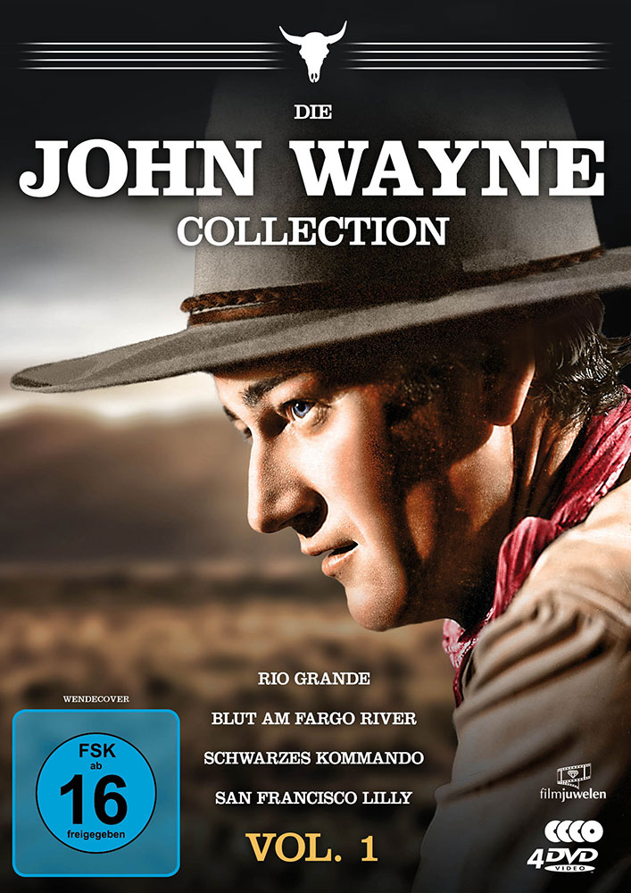 Die John Wayne Collection - Vol. 1 (s/w) (4DVD)