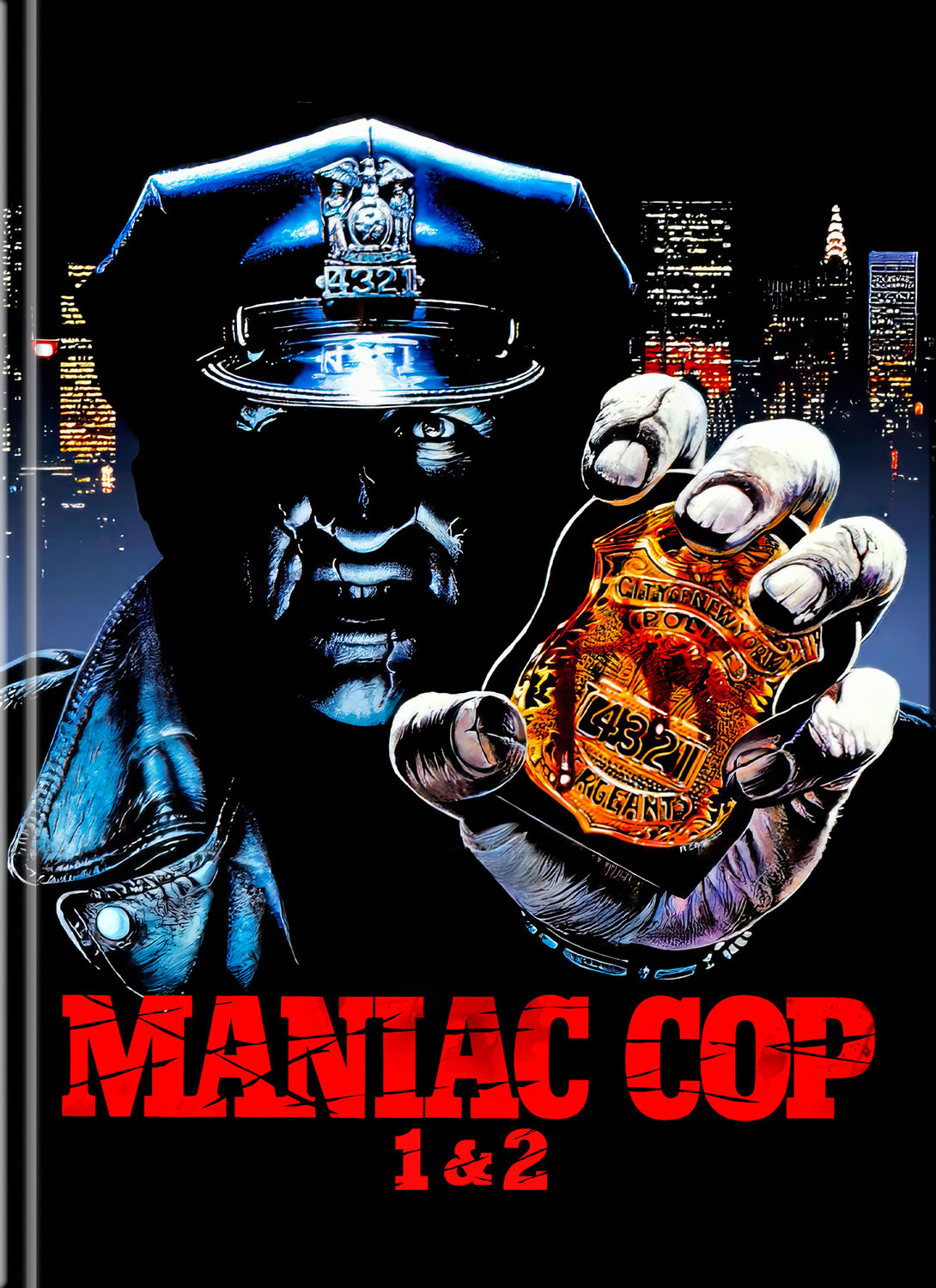 Maniac Cop 1&2 - Cover A - Mediabook (4K UHD+Blu-ray) (4Discs) - Limited 300 Edition - Uncut