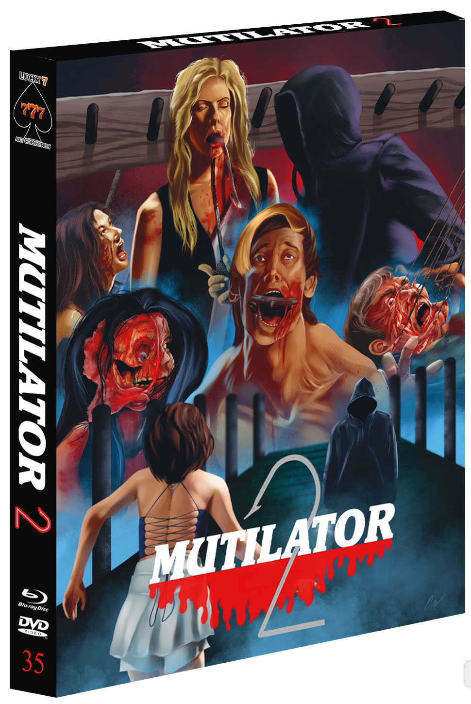 Mutilator 2 (Blu-Ray+DVD) - Limited 777 Edition - Uncut - Art Collection