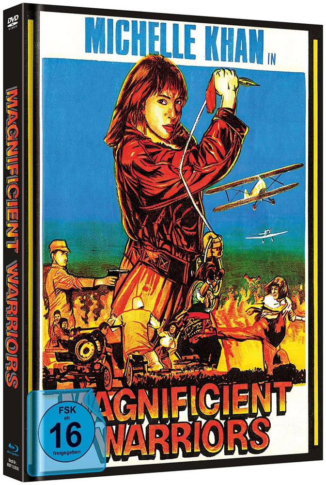 Magnificent Warriors (Dynamite Fighters) - Cover C - Mediabook (Blu-Ray+DVD) - Limited Edition Magnificent Warriors (Dynamite Fighters) - Cover C - Mediabook (Blu-Ray+DVD) - Limited Edition