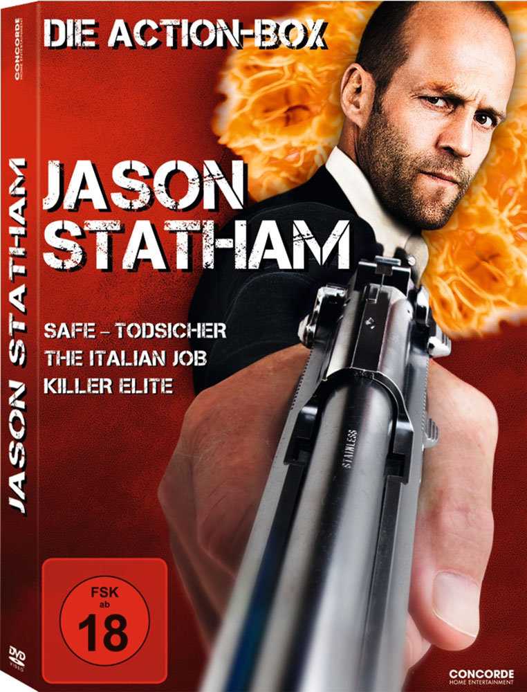 Jason Statham Action Box (3DVD) (Safe, The Italian Job & Killer Elite)