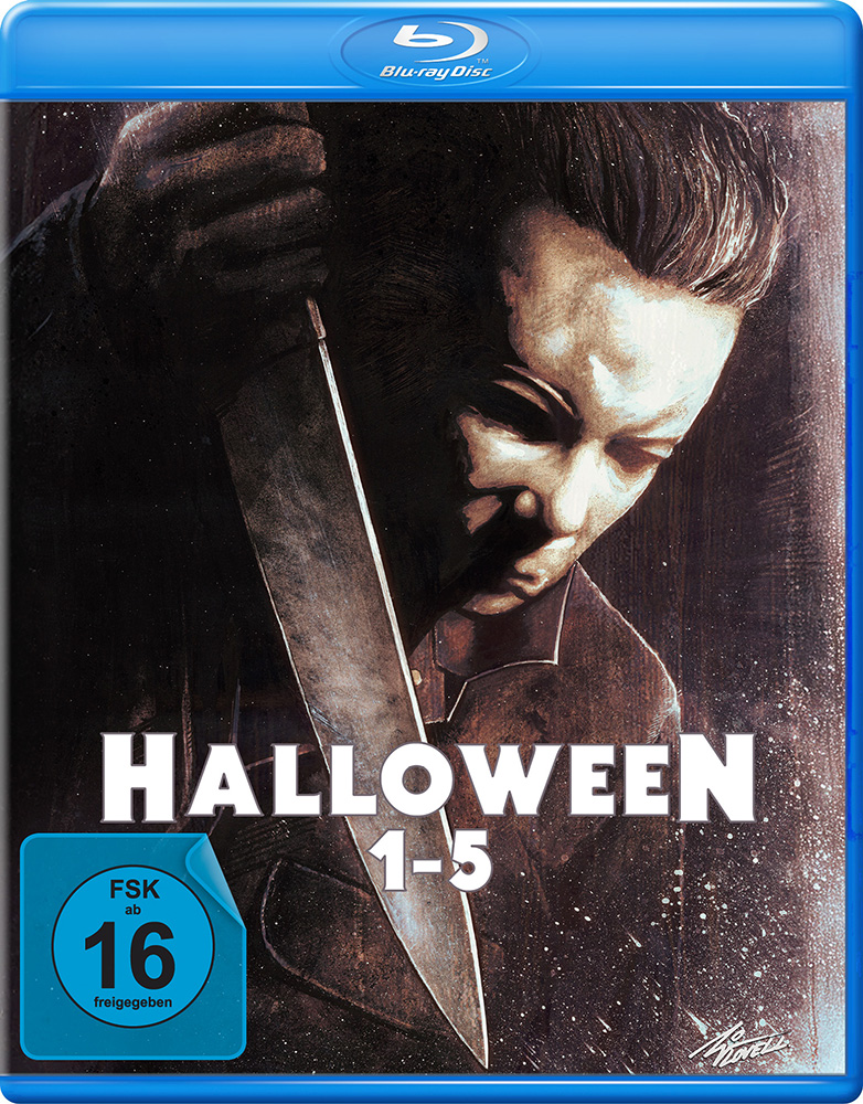 Halloween 1-5 (Blu-ray) - Collection (5Discs)  - Uncut