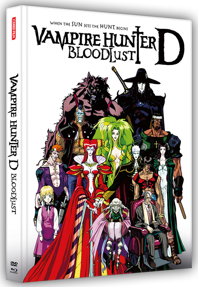 Vampire Hunter D: Bloodlust - Mediabook (Blu-Ray+DVD) - Limited 555 Edition