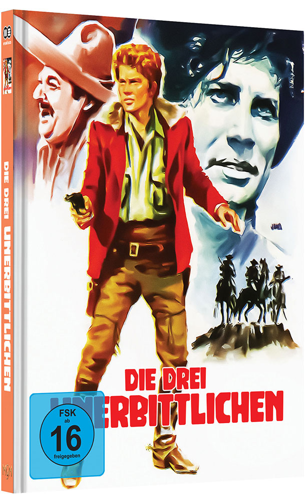 Die drei Unerbittlichen - Cover B - Mediabook (Blu-Ray+DVD) - Limited Edition