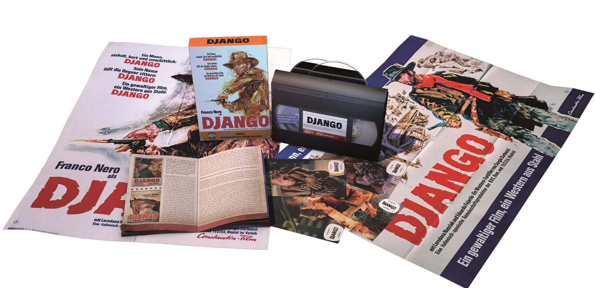 Django (Blu-Ray+DVD) - Limited VHS Edition Django (Blu-Ray+DVD) - Limited VHS Edition