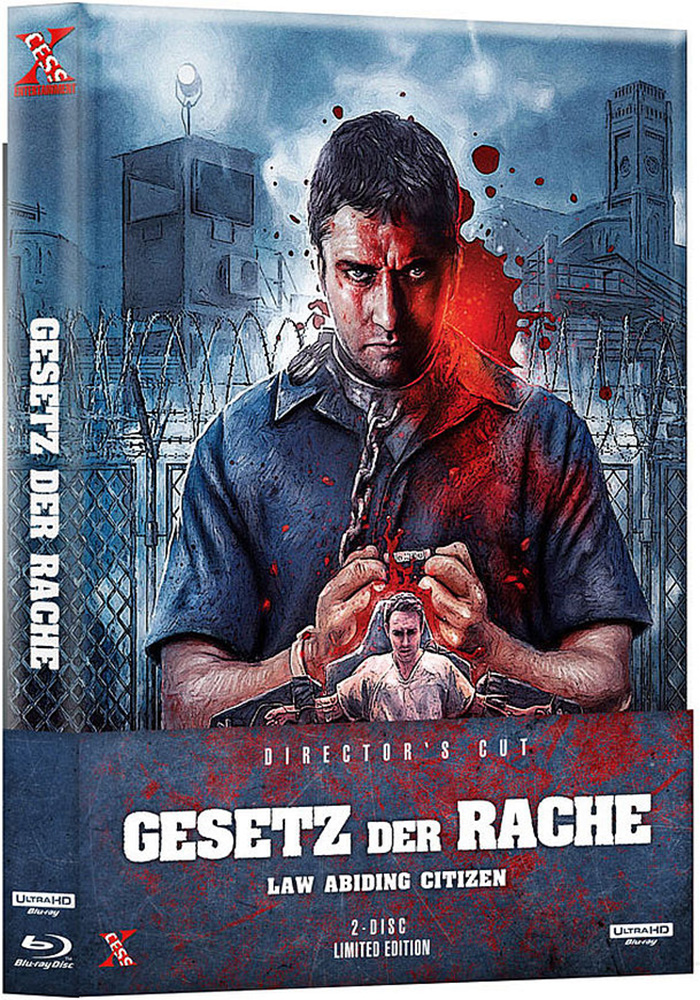 Gesetz der Rache - Mediabook (Wattier) (4K UHD+Blu-Ray) - Limited 333 Edition Gesetz der Rache - Mediabook (Wattier) (4K UHD+Blu-Ray) - Limited 333 Edition