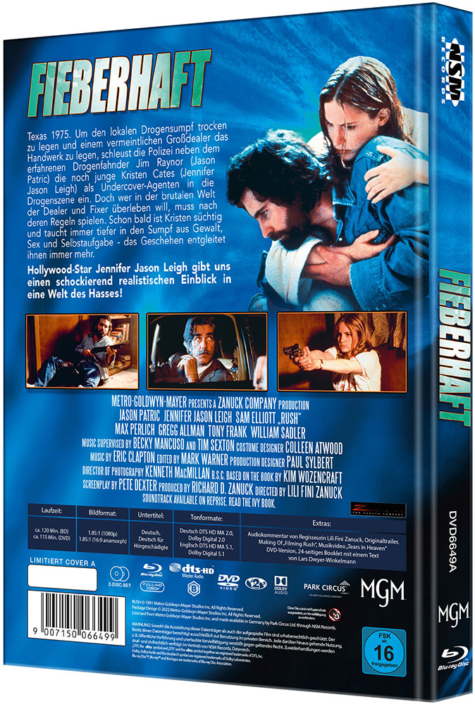 Fieberhaft (Blu-Ray+DVD) - Cover A - Mediabook - Limited 333 Edition - Uncut Fieberhaft (Blu-Ray+DVD) - Cover A - Mediabook - Limited 333 Edition - Uncut