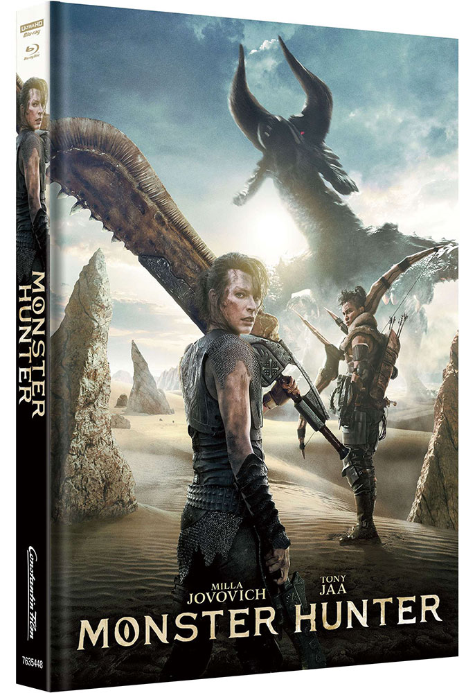 Monster Hunter - Cover C - Mediabook (4K UHD+Blu-Ray) - Limited 333 Edition Monster Hunter - Cover C - Mediabook (4K UHD+Blu-Ray) - Limited 333 Edition