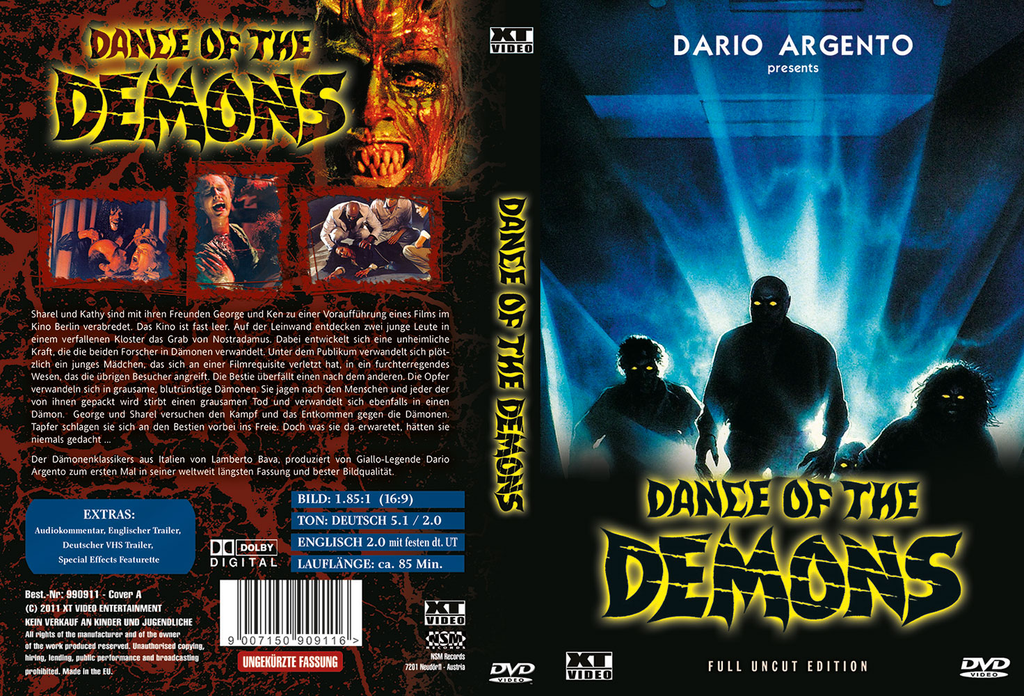 Dance Of The Demons - Cover A - kleine Hartbox - Uncut (aka Dämonen 2) Dance Of The Demons - Cover A - kleine Hartbox - Uncut (aka Dämonen 2)